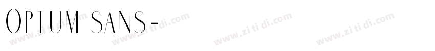 Optum sans字体转换